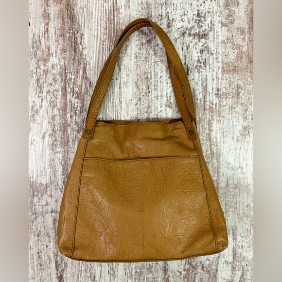 American Leather Co Bags American Leather Company Triple Entry Bag